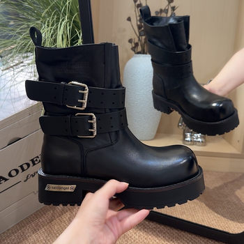 First layer cowhide women's boots new style short boots 2025 new style