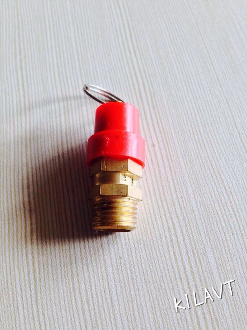 Chilavite silent oil-free air compressor 0 88Mpa-G1 43 8 full copper red cap safety valve relief valve