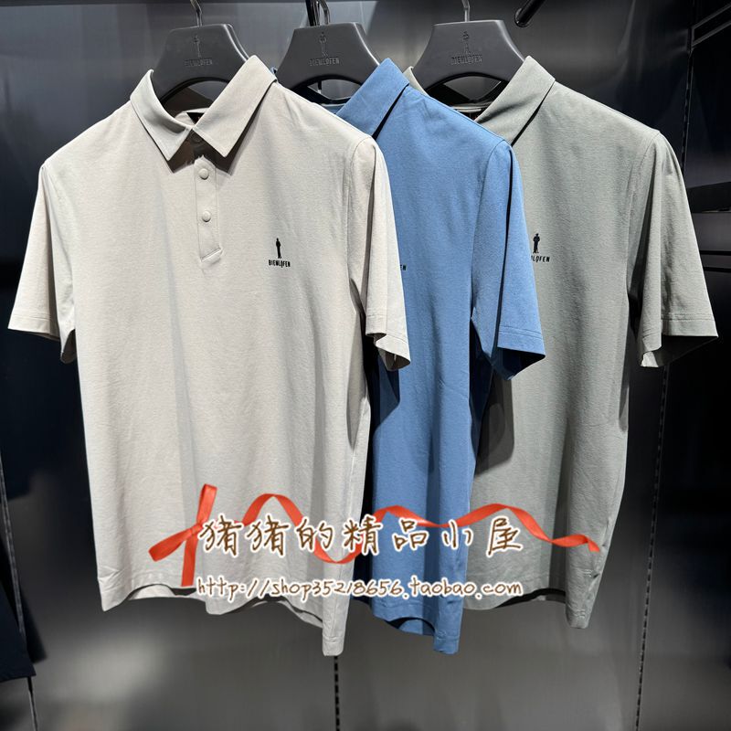 Biyinlefen Golf Counter Authentic Spring/Summer Men's Short Sleeve T-Shirt G382251503 780