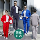 Хлопковый осенний износостойкий антистатический комбинезон