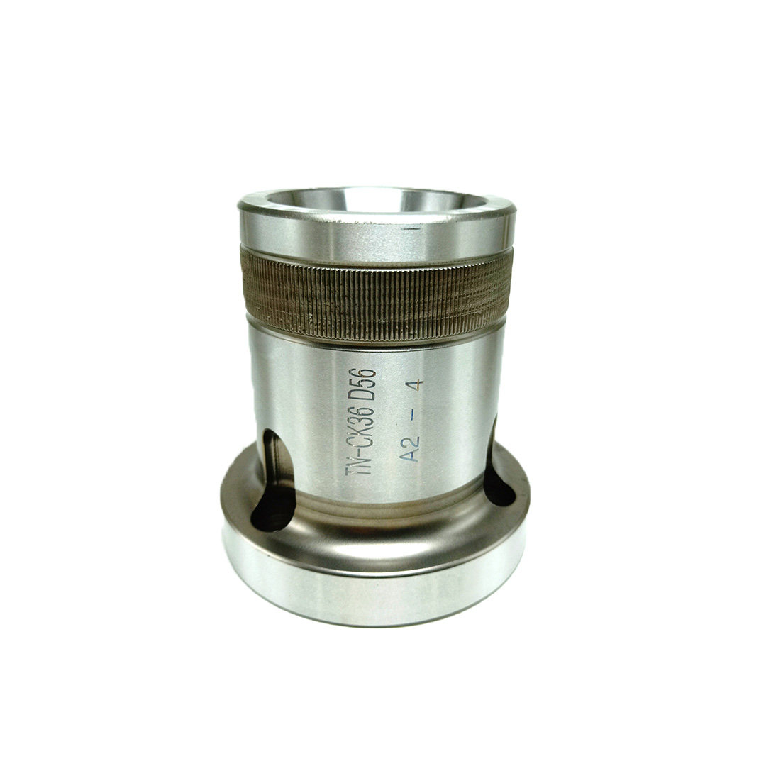 Flange-type sleeve spindle simple cylinder front push rear pull-back collet seat 36#46#0640#0630#