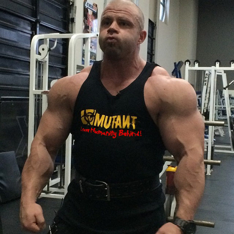 Mutant Warcraft Iron Soul Muscle Training Basic Edition Sports Fitness Vest Men Brothers Cotton Loose Top