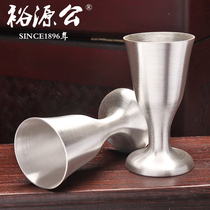 Yuyuan male foot silver 999 silver wine glass small capacity wine glass silver ornaments silver glass