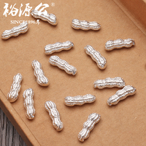 Yuyuan male foot silver 9999 Silver peanut mini three seed solid silver peanut wedding silver seed ornaments investment Silver