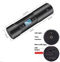 Wireless inflatable pump tire pressure gauge mobile phone charging treasure LED emergency light 150PSI handheld gas treasure