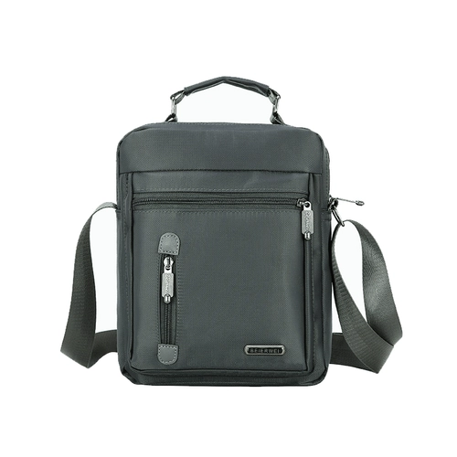 Мужская сумка на одно плечо, водонепроницаемая вместительная и большая сумка через плечо для путешествий для отдыха, ткань оксфорд