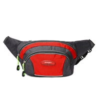 Красная поясная сумка