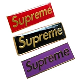 Tide Brand Sup Brooch Box Logo Vintage First -Generation Buckle Harajuku тренд значок творческий подарок