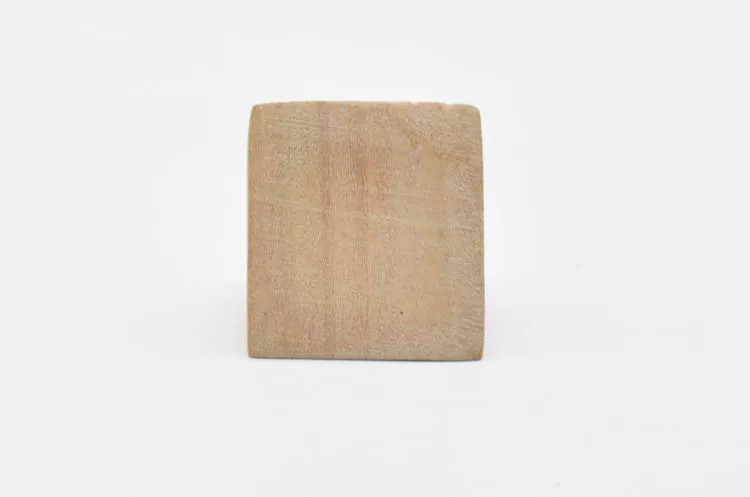 Nhẫn gỗ vuông nhẫn gỗ nữ lốp tóc phôi thời trang hướng dẫn sử dụng DIY nhẫn sơn mài sơn mài nghệ thuật sơn