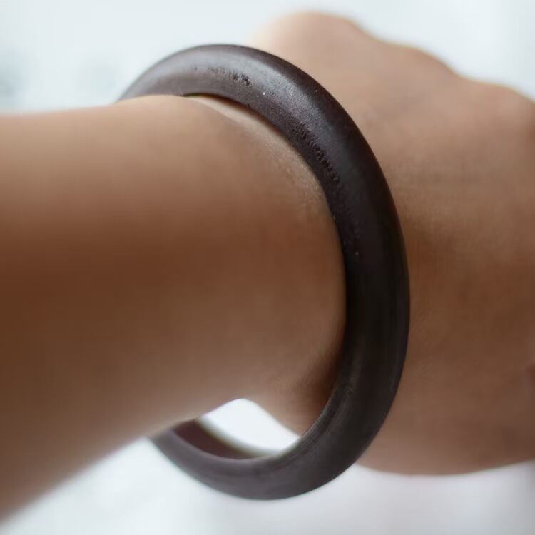 Xử lý giải phóng mặt bằng Bán vòng tay gỗ siêu mịn phong cách quốc gia Vòng đeo tay gỗ thời trang vòng đá thạch anh