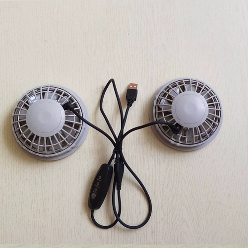 Регулируемый охлаждающий вентилятор, мобильный телефон с зарядкой, тройник, 5v