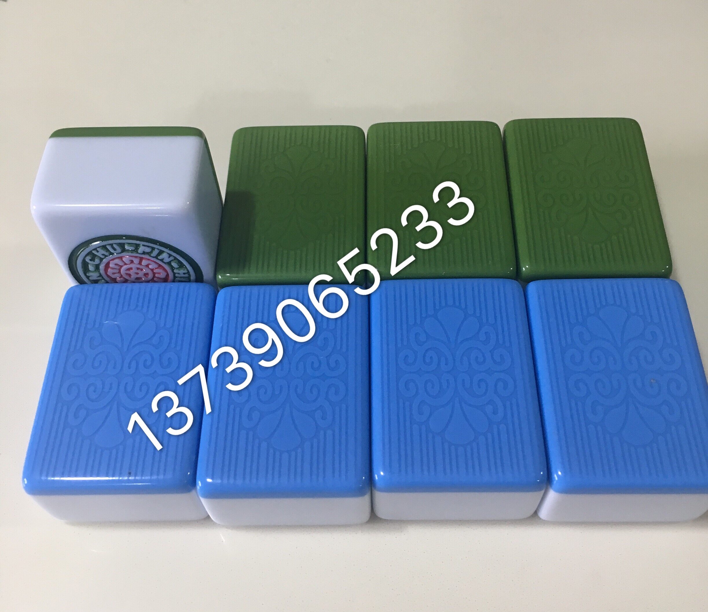 Automatic mahjong machine Mahjong card Huangjian 4648505254 single card red card positive magnetic special eight