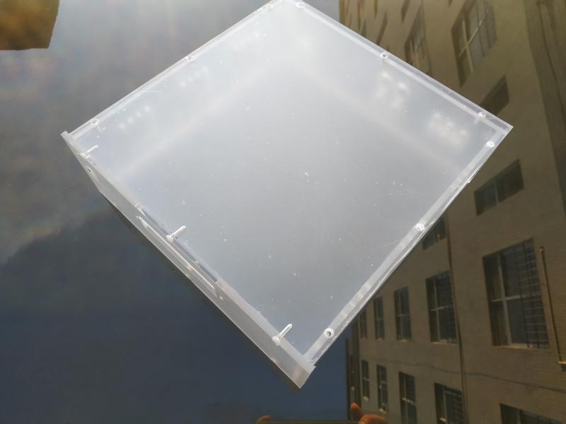 Retrofitting host shell universal drilling transparent acrylic Host shell organic glass power amplifier chassis front-stage main casing shell