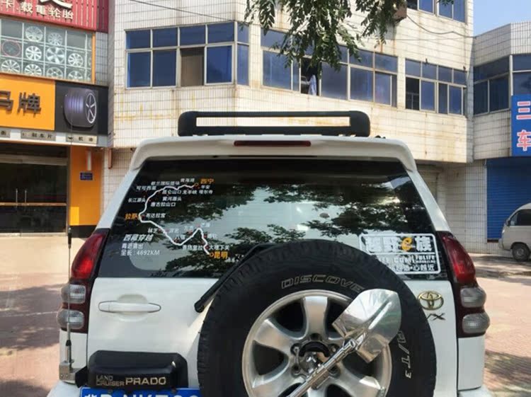 Toyota cũ hống hách cánh sau sửa đổi 03-09 Prado FJ120 cánh sau 2700 cánh trên sửa đổi ngoại hình 4000 - Sopida trên duoi ca xe oto