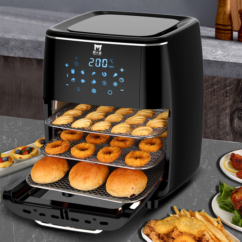 Xiong Xiaoxi Smart Air Fryer Oven Integrated Visualization Multi-Function Household 13L Large Capacity Xinjiang - Taobao