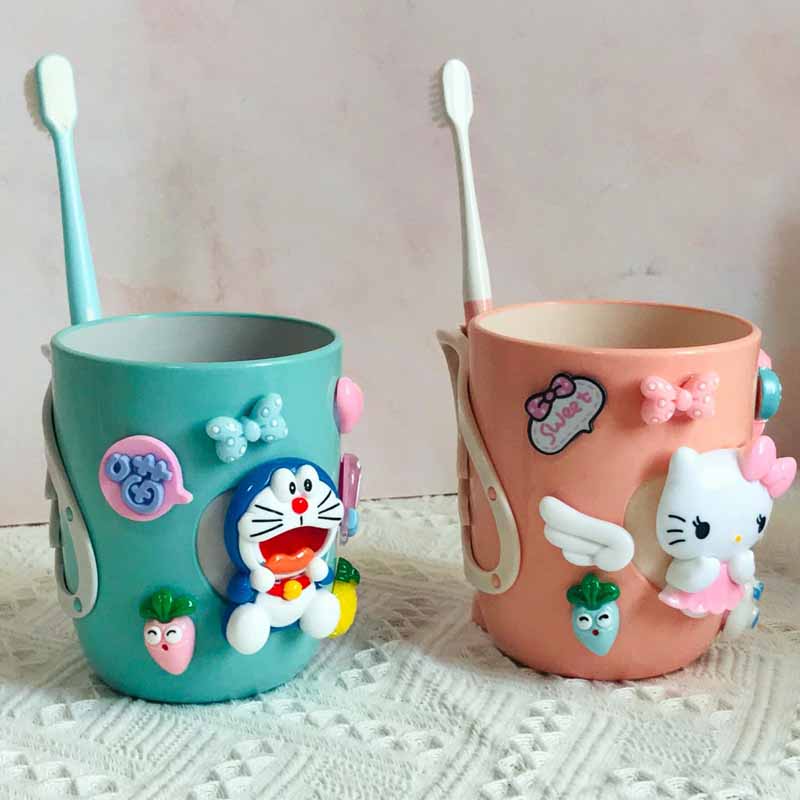 Hee Meow Meow Cartoon Cute Ins Couple Teenage Girl Tooth Vat Wash Cup Home Dressing Room Toothbrushing Cup Gargling Cup