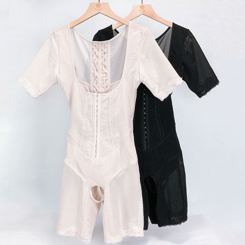 Germanium element strong pressure corset 6G belly-shrinking corset waist lifting hip fat burning slimming postpartum health care body carving one-piece corset