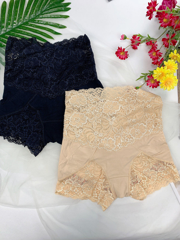 Buns panties women Summer thin section Clear Inflammatory Warm Palace Closets Tummy God Instrumental glutes Sexy Lace without marks and glutes