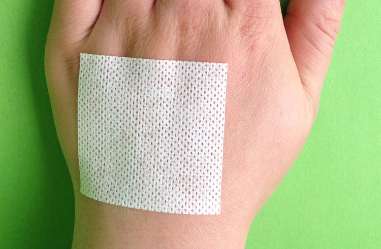 Воздухопроницаемый Вода шпоры ткань лента пустой точки акумодельуры Кнопка гипса. самоклеящийся Заправка раны 5 см*10м cadumedi 