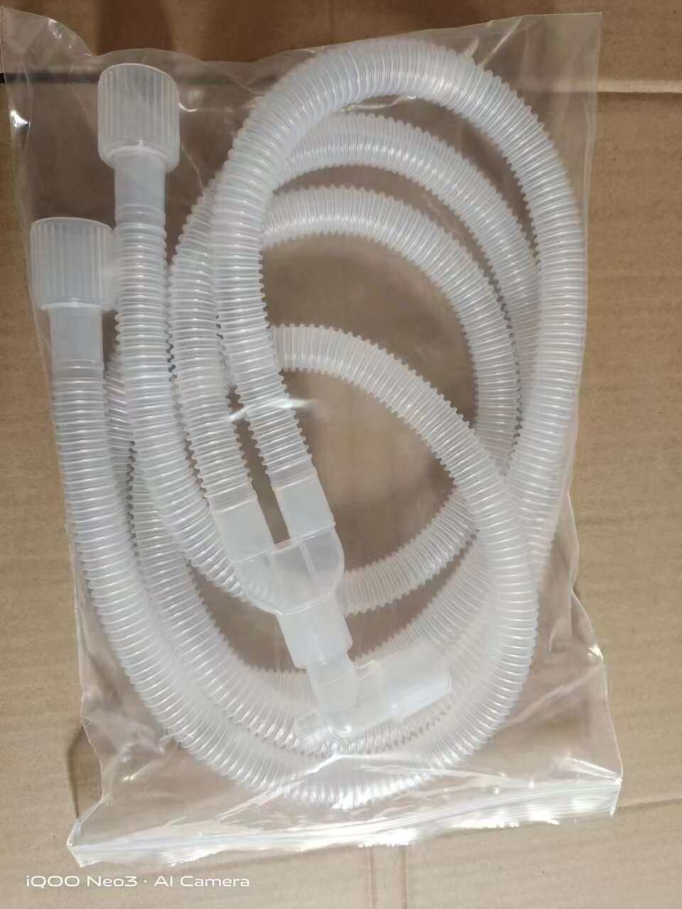 宠物呼吸麻醉循环回路管加长3.2米呼吸麻醉循环管路Y型管路