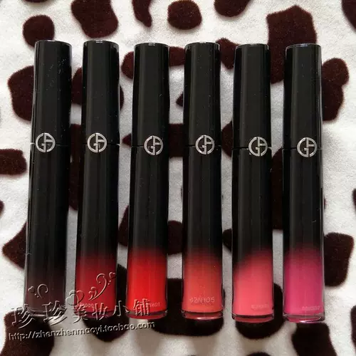 Qingcang Armani Amani черная труба Глаза Губная глазурь классы легкая помада 302 500 402 401 501
