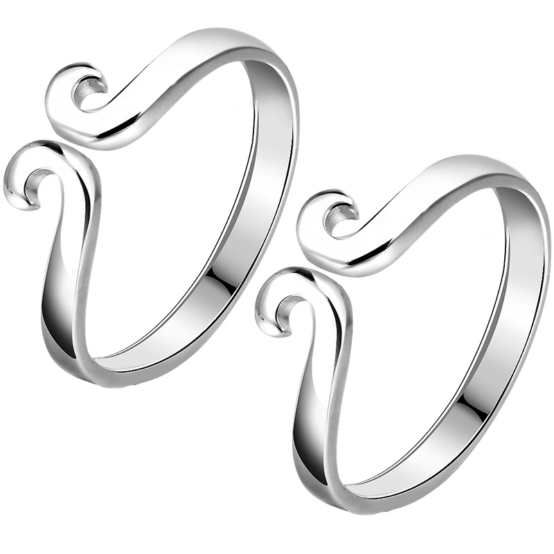 Bague mixte en Argenterie - Ref 3088678 Image 5