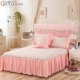 giường khăn trải giường cotton đặt bông giường skid váy trong một mảnh tấm vải liệm chúa váy tấm Hàn Quốc 1.5m1.8 m - Váy Petti