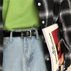 黑色皮带女百搭时尚裤带