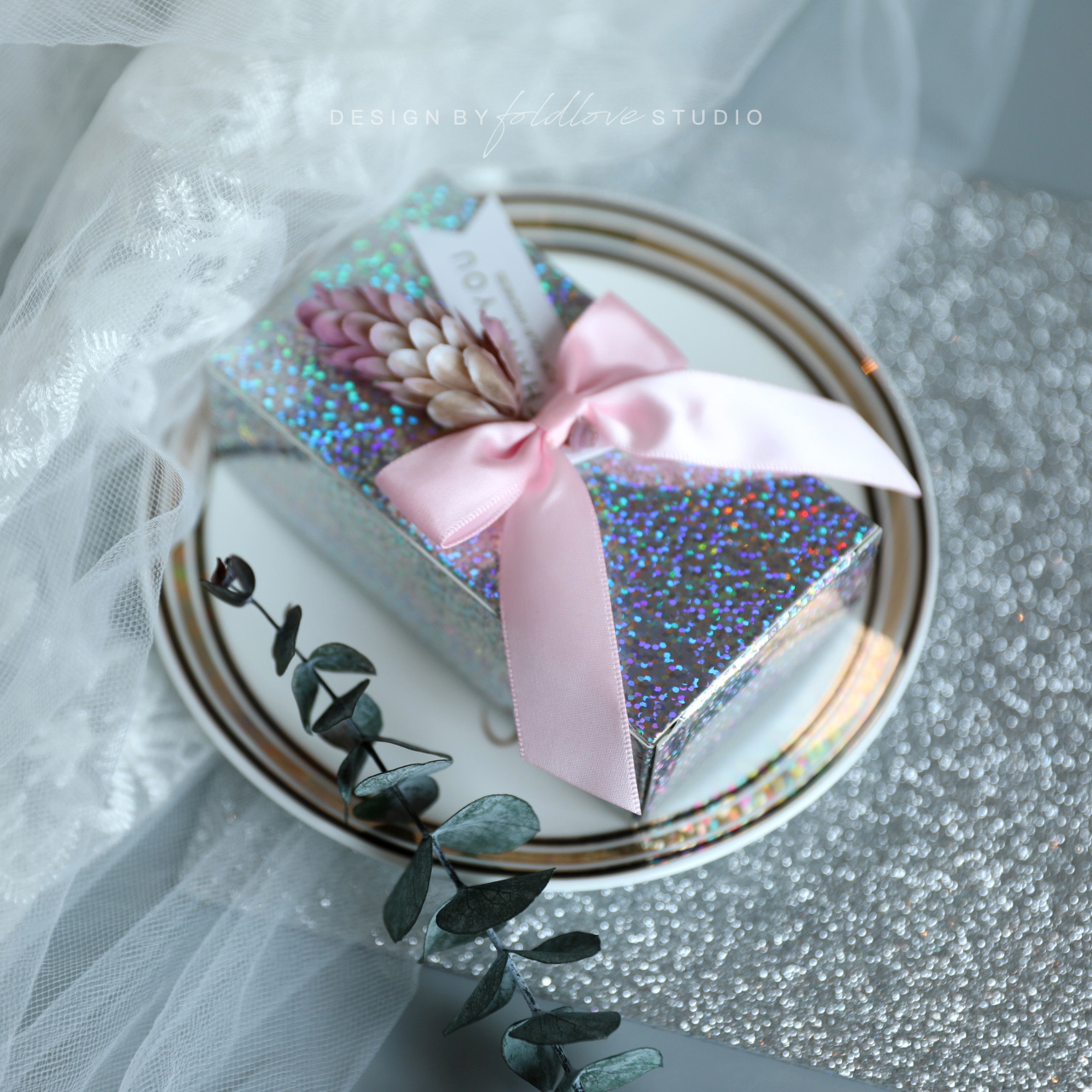 Philosophy Sugar Pink Champagne Sugar Box Little Clear New Sen Series Starry Box Happy Sugar Box Creative Eu Wedding Wedding-Taobao