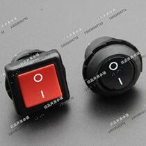 Power switch Taiwan new SCI rocker red black ship switch round boat shape R13-136 R13-130