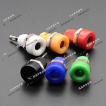 R1-16 M4 Jack banana socket M8 open hole red black yellow green blue and white terminal block Taiwan new SCI
