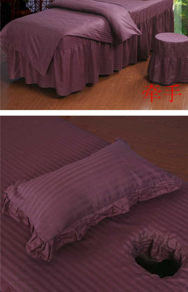 Beauty bed cover phân khúc massage cơ thể Beauty bed cover có thể được tùy chỉnh khác nhau thông số kỹ thuật bao gồm bốn khăn trải giường spa giá rẻ