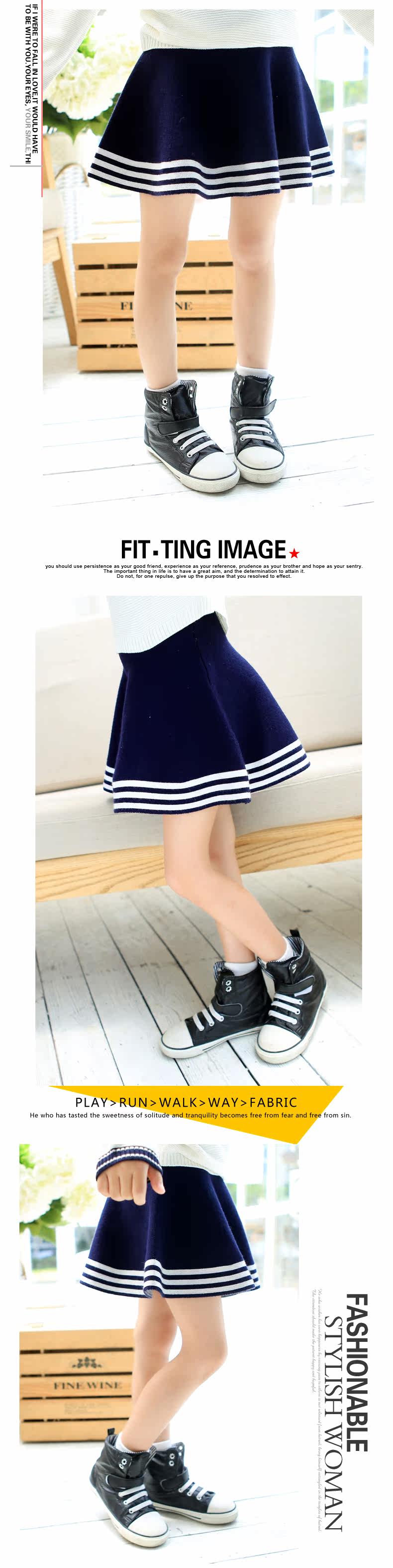 Jupe pour fille CONNYSTYLE en mélange - Ref 2051108 Image 23