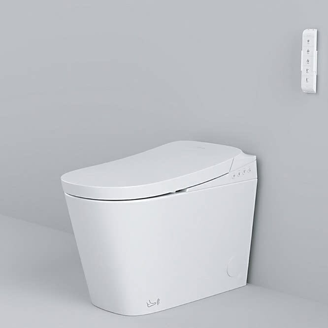 Kohler Fully Intelligent Toilet St40 Foam Shield Foot-Sensing Toilet 38438 Integrated Sensor 38436