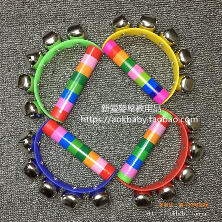 Giáo dục mầm non 0-3 tuổi Giáo dục cho trẻ em Đồ chơi trẻ em Âm nhạc dạy học nhạc cụ gõ tay chuông reo giáo dục mầm non