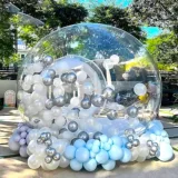 Надувная прозрачная палатка из ПВХ, звездное небо, надувное вечернее платье, делается под заказ