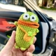 Зеленая сумка, на шнурках