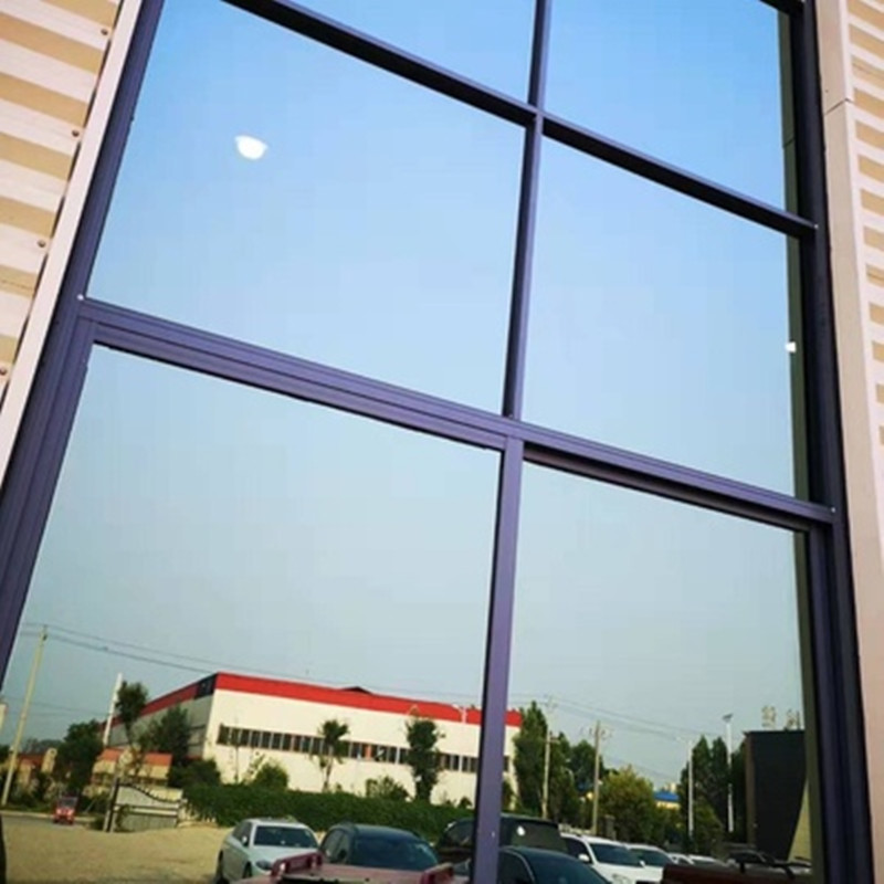 Reflective insulation film one-way perspective glass film sunscreen sticker architectural film household insulation film factory warehouse film