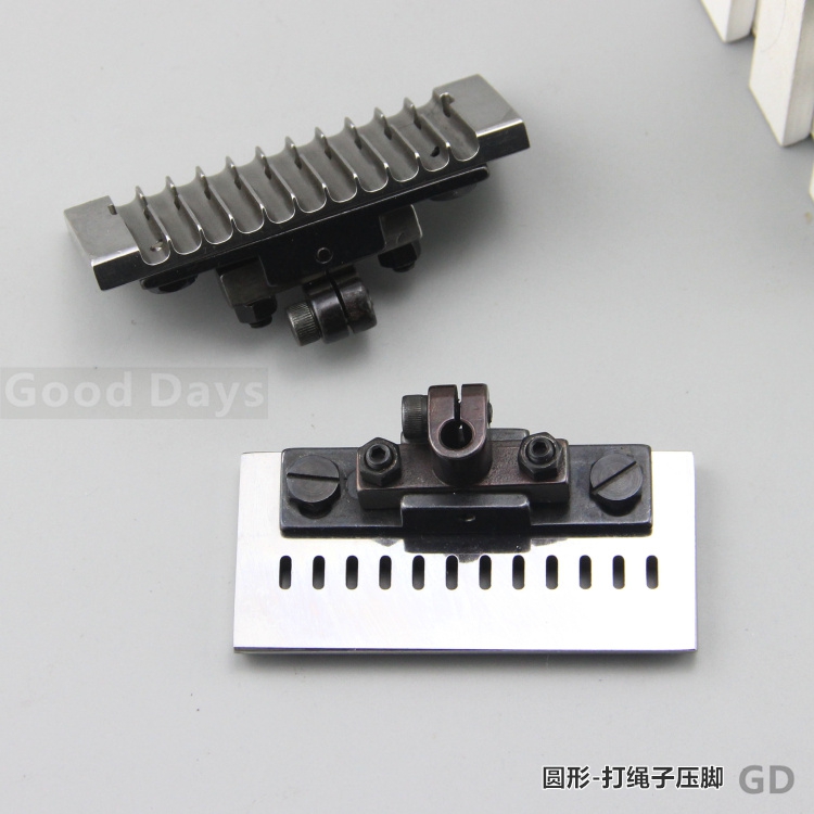 Multi-needle machine beating rope presser foot pressure foam strip presser foot 12 pin 6 4 silver Arrow green Bench multi 100 needle machine universal