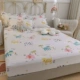 giường cartoon bông Li mảnh bông nệm bảo vệ 1,2m 1,5m tấm đàn hồi trẻ em trượt 1.8 - Trang bị Covers Ga phủ giường