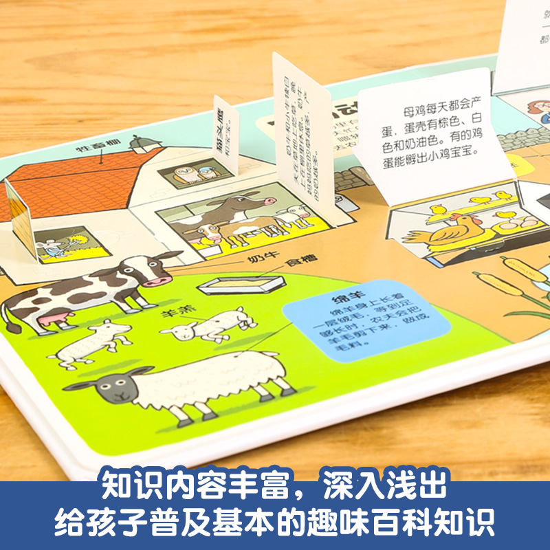 《乐乐趣小小探险家：各种各样的动物》3D立体书 图5
