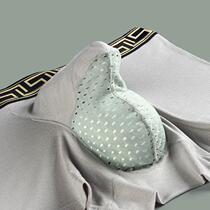 Pants Slit youth Guys Elephant nose No-scratched egg One-room One-room underpants Mens pants tight with gun and shorts trendy