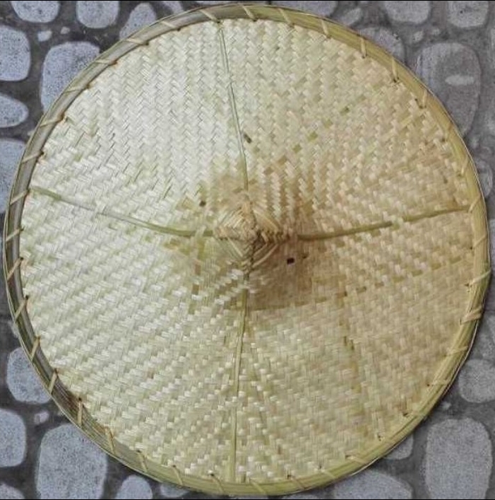 Minority Dance Show Bamboo Cap Hat Dai Dai Dai Dao Dao Stage Hat Performance Prop