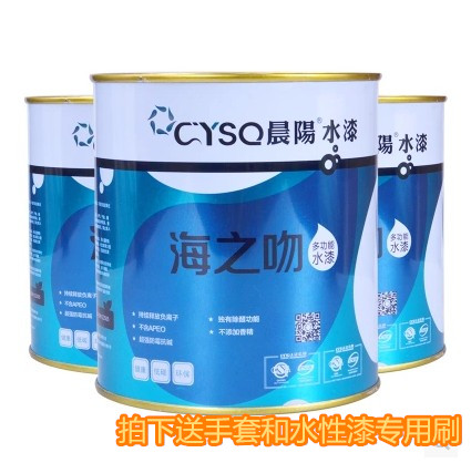 Chenyang water paint environmental protection water-based paint sea kiss furniture door Wood refurbished paint metal heating varnish repair paint