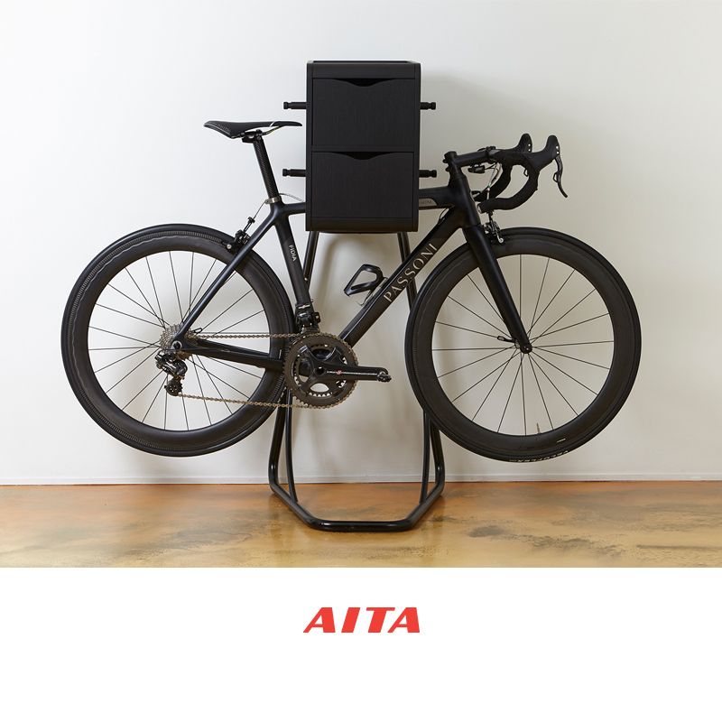 Vadolibero Origo B wooden stainless steel ground trailer home parking rack Italy