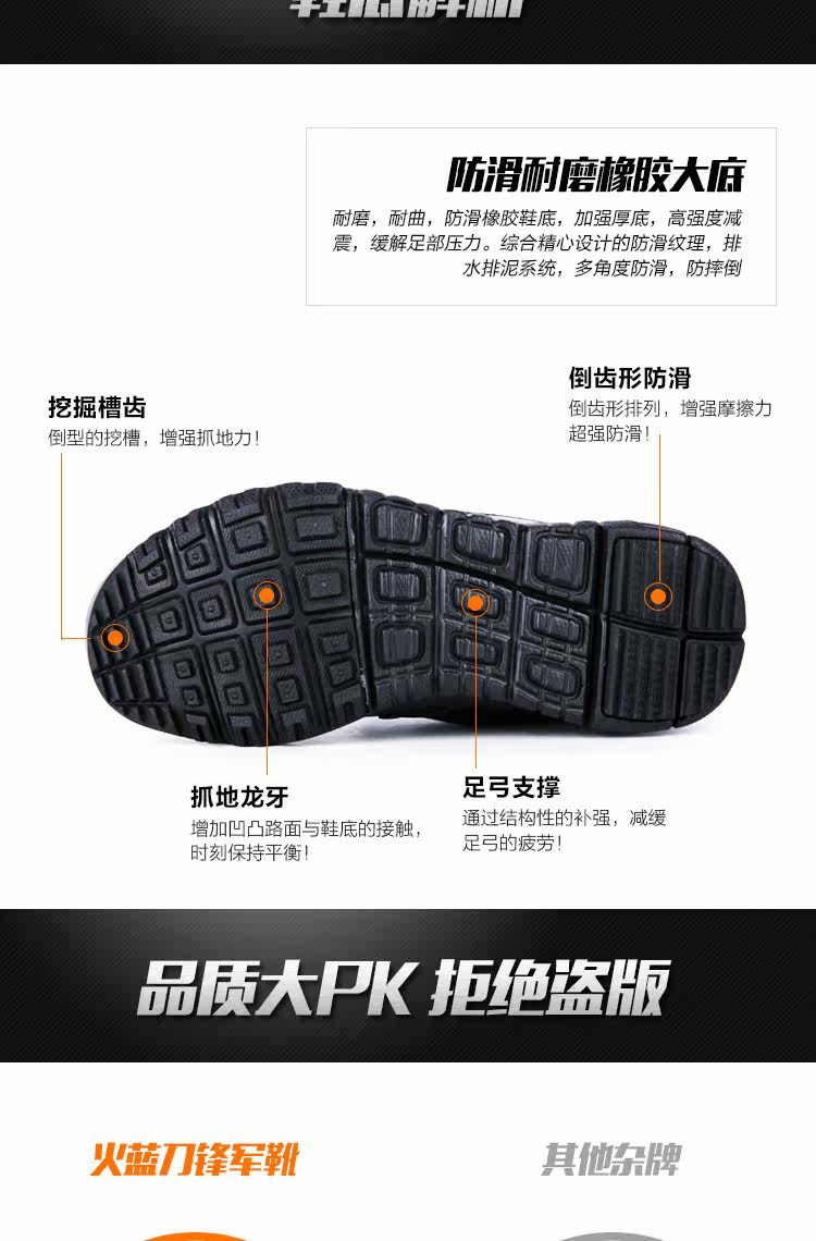 Bottes militaires - dérapage - Ref 1398055 Image 17