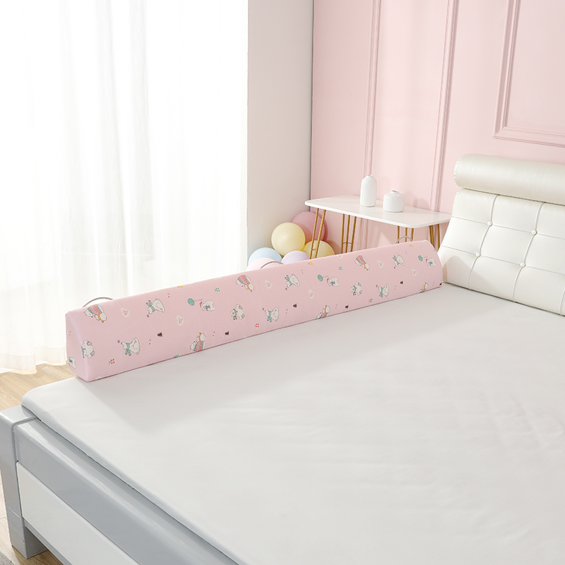 Baby anti-fall bed side guardrail baby bed fence soft wrap bed protective baffle child anti-fall bed rail artifact