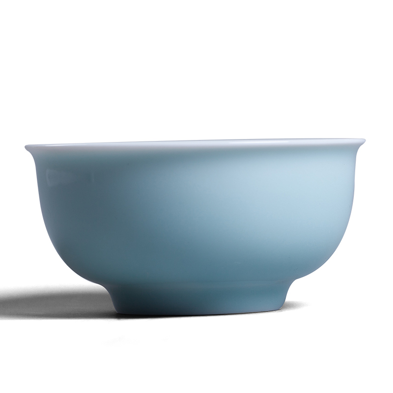 The Wu family fang celadon bowls of household jobs ceramic tableware 4.5 inch Chinese soup bowl rainbow such as use of creative life