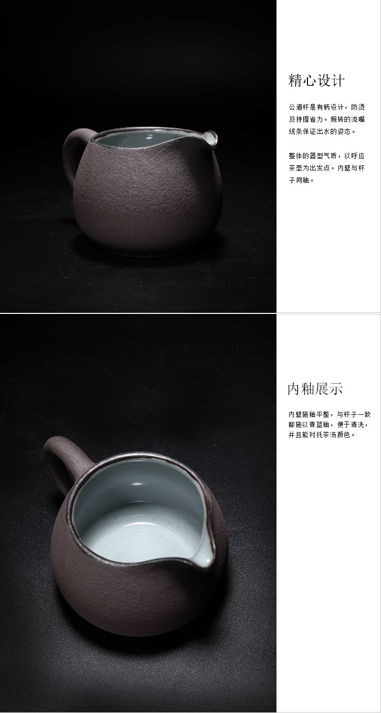 The Wu family fang cheng SAN night fair empty glass ceramic points coarse pottery tea machine archaize all cups of tea, greedy cup