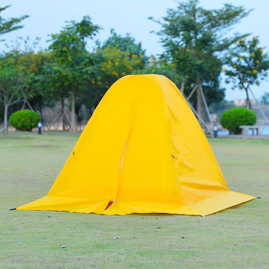 Meditation Meditation Single Camping Wild Folding Outdoor Rainproof Fully Automatic Speed-Open Windproof Camping Tent Portable